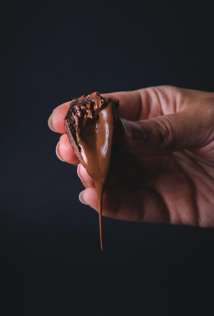 person holding chocolate 