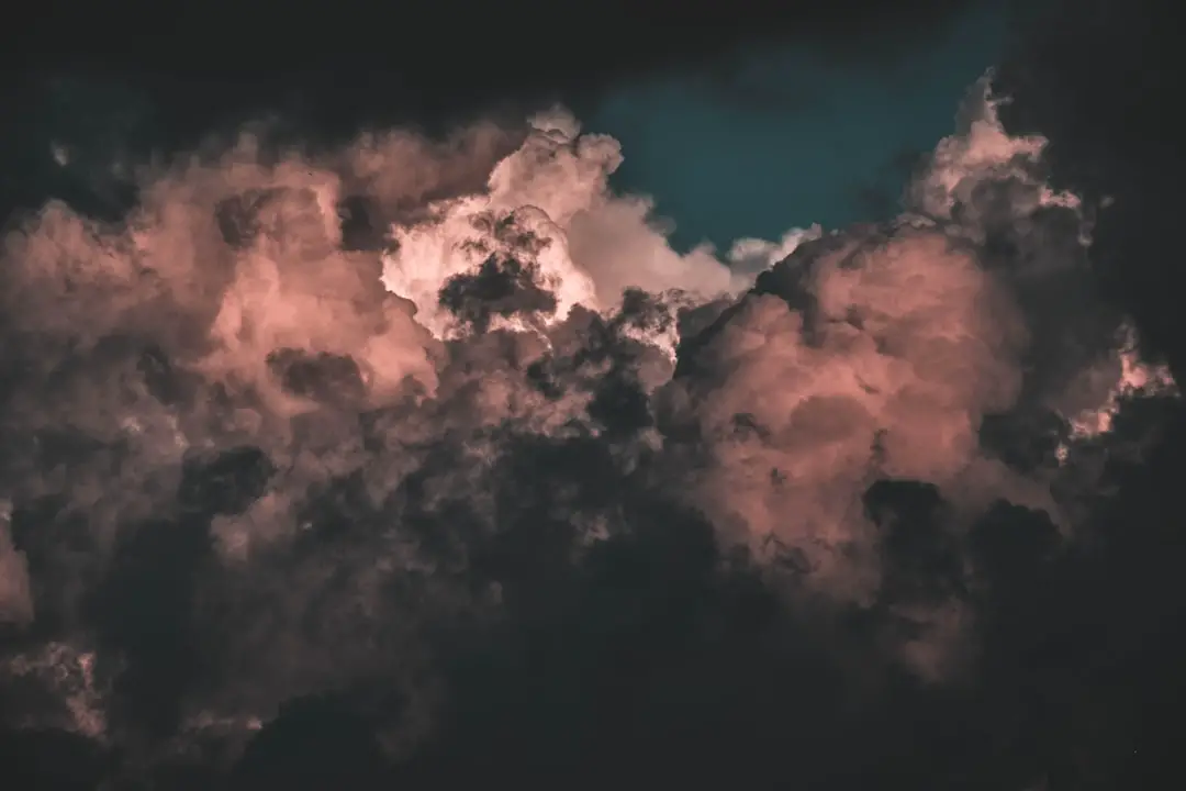 photo of gloomy sky