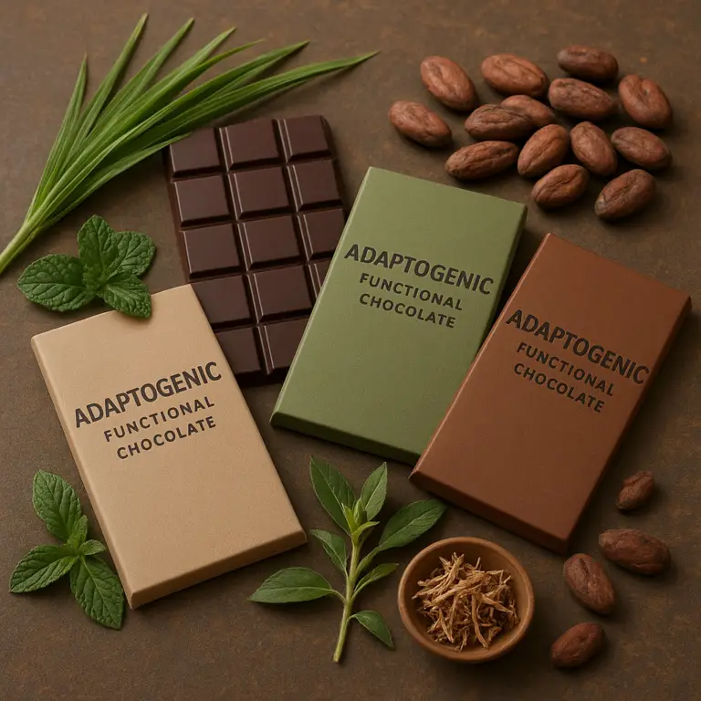 Featured image for 15 Functional Chocolate Brands with Adaptogens